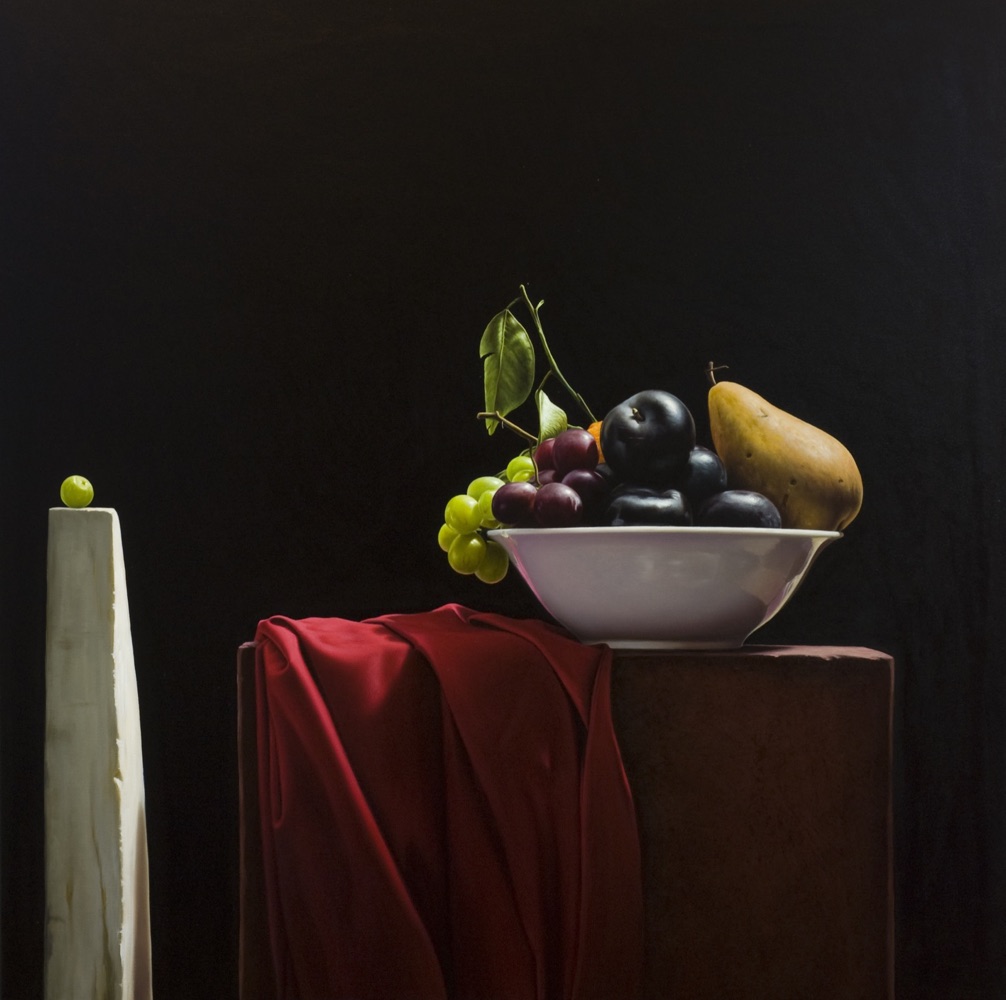 Unsual balance - #60, Olio su lino, 80 × 80 cm